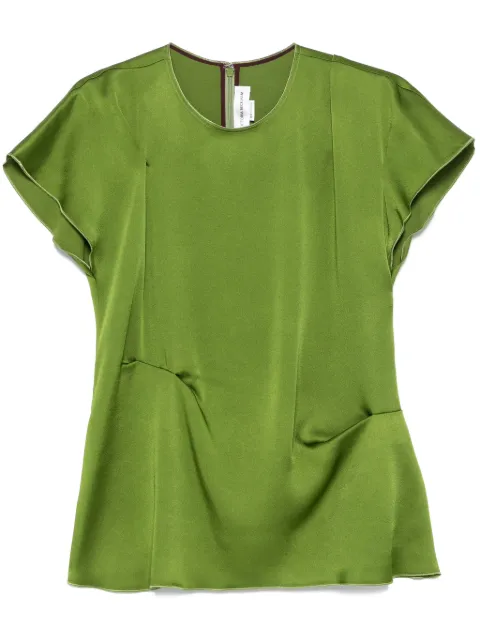 Victoria Beckham pleat-detail top