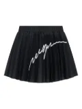 MSGM Kids logo skirt - Black