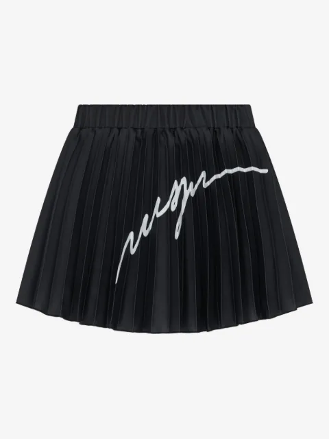 MSGM Kids 로고 스커트