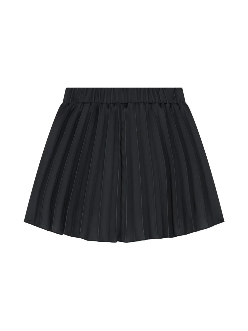 MSGM Kids logo skirt - Zwart