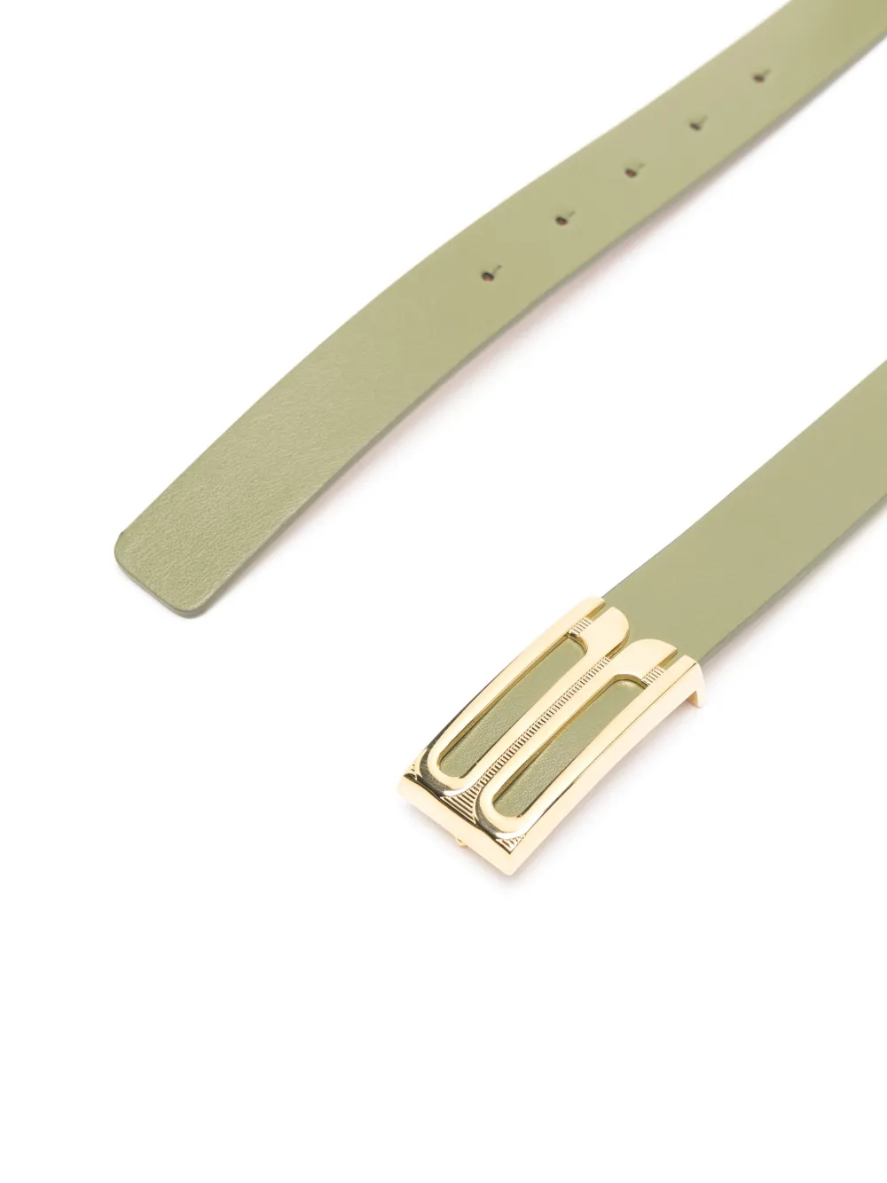 Victoria Beckham leather belt - Groen