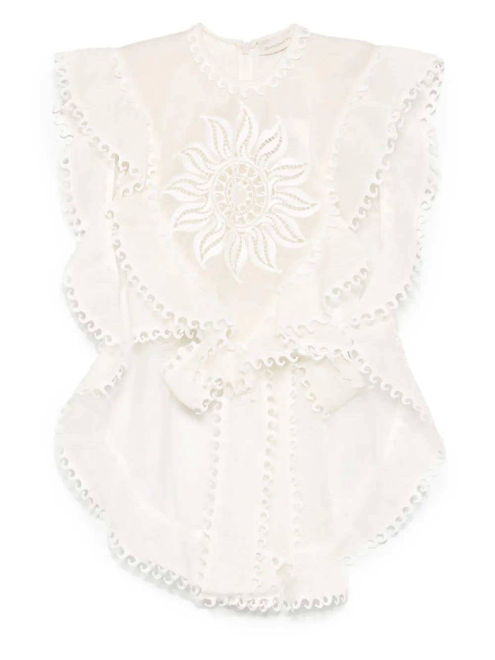 ZIMMERMANN Balance Waterfall top Beige