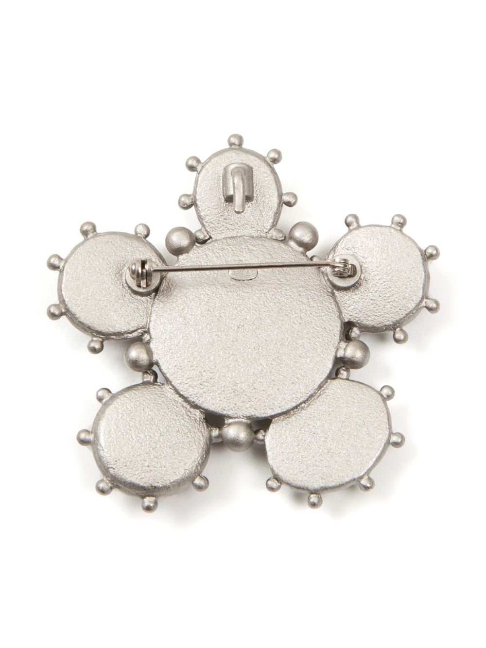 CHANEL Pre-Owned 2013 CC multi-stone brooch - Zilver