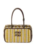 Miu Miu Beau leather tote bag - Brown