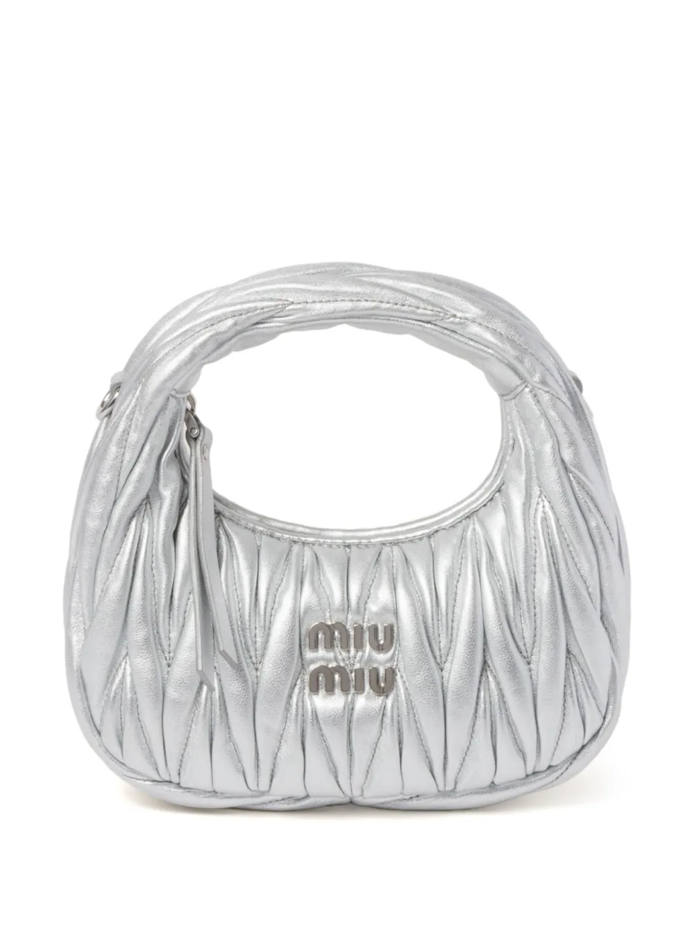 Miu Wander mini-tas Zilver