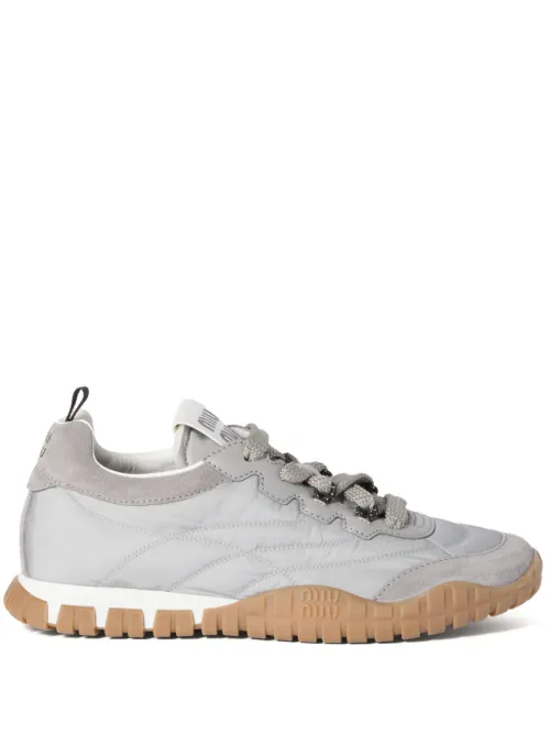 Miu Miu baskets Tyre - Gris - Miu Miu - Modalova