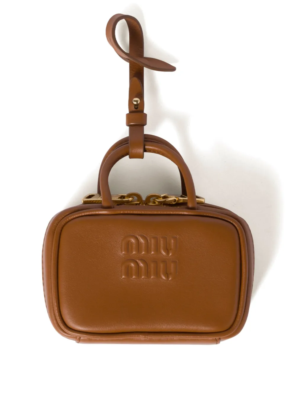 Miu leather trick Bruin