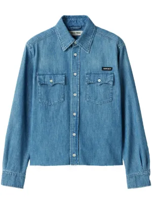 Miu Miu Shirts | FARFETCH US