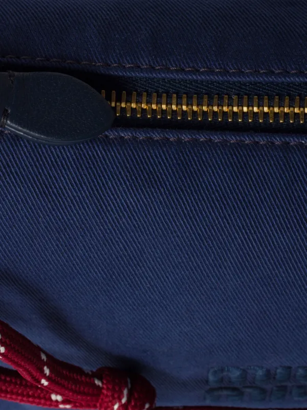 Miu Miu Gabardine Mini Bag | Blue | FARFETCH