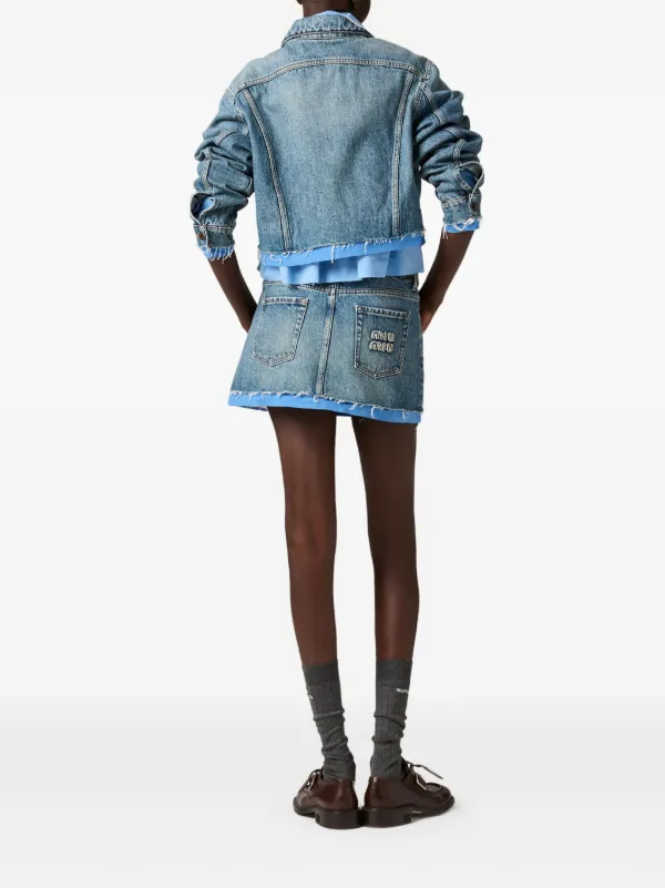 Miu Miu Denim Jacket | Blue | FARFETCH