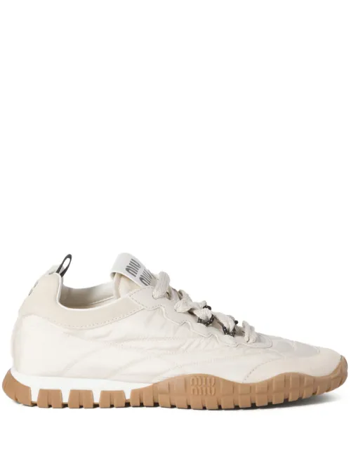 Miu Miu baskets Tyre - Tons neutres - Miu Miu - Modalova