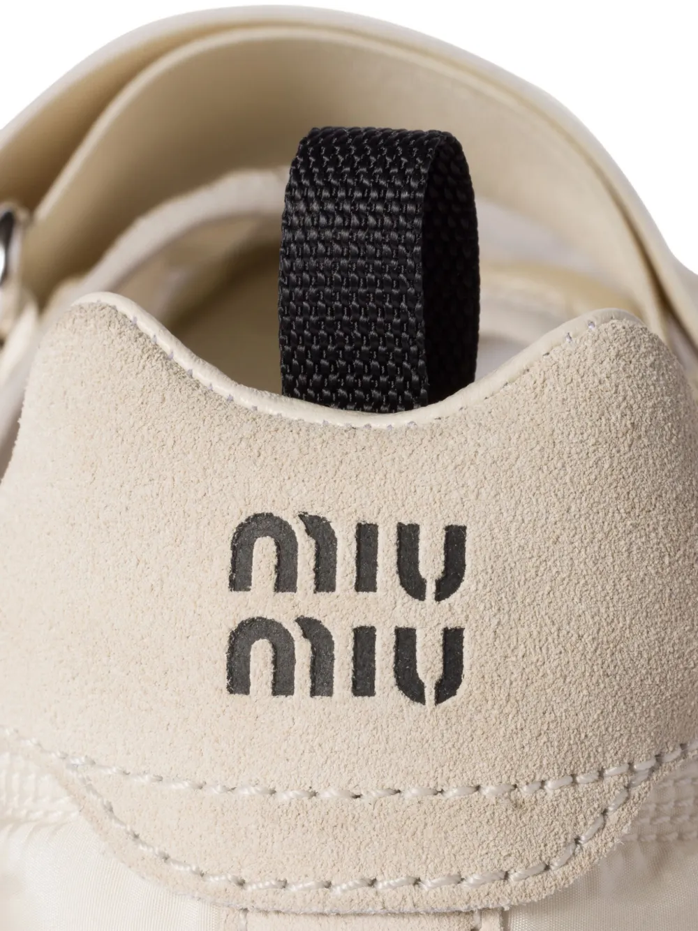 Miu Tyre ballerina shoes Neutrals