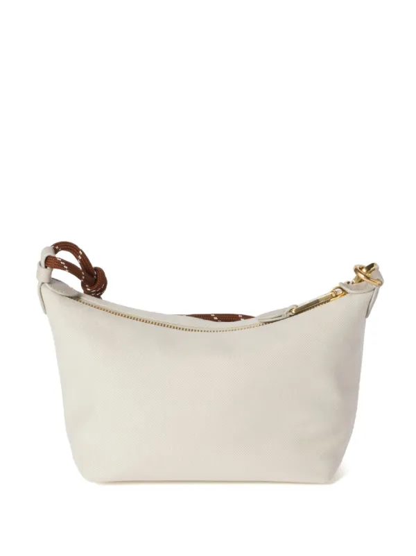 Miu Miu Gabardine Mini Bag | White | FARFETCH