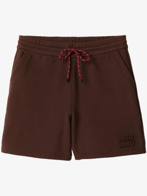 Miu Miu cotton shorts