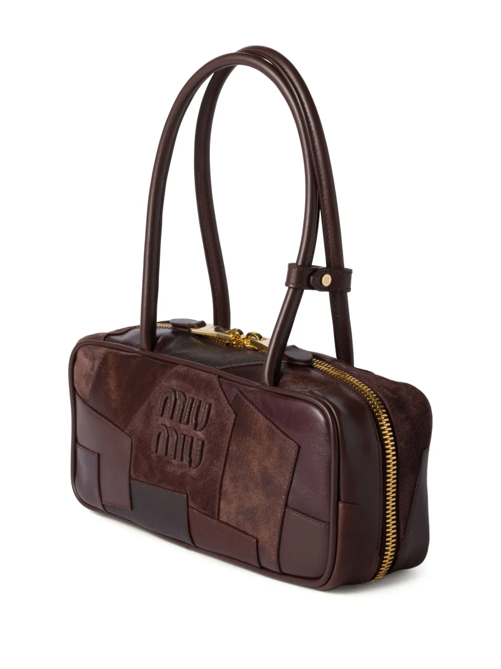 Miu Miu Borsa tote Beau con design patchwork | Image 5
