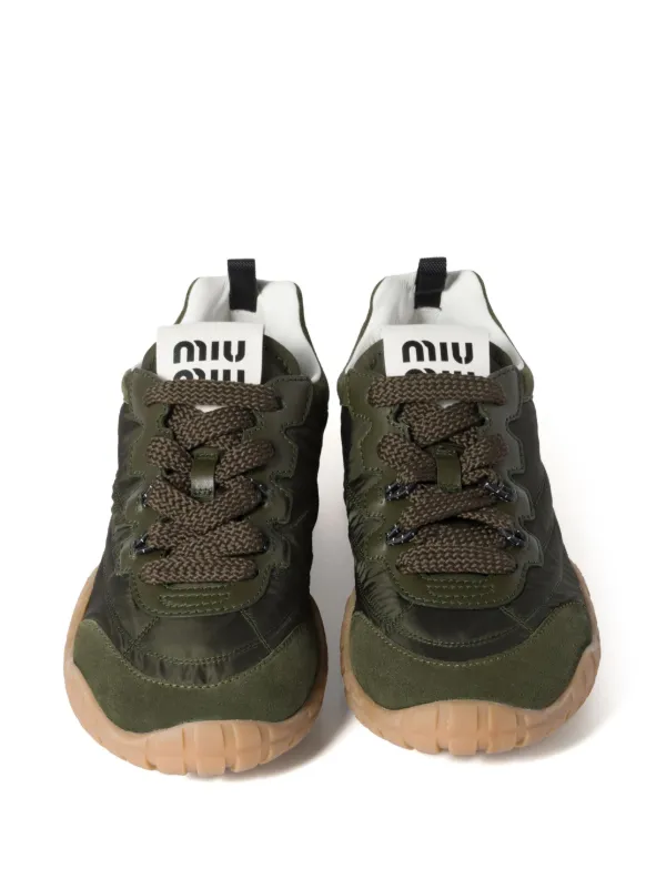 Miu Miu Tyre スニーカー | グリーン | FARFETCH JP Miu Miu Tyre スニーカー | グリーン | FARFETCH JP