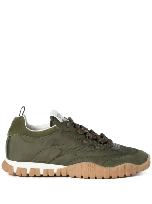 Miu Miu baskets Tyre - Vert - Miu Miu - Modalova
