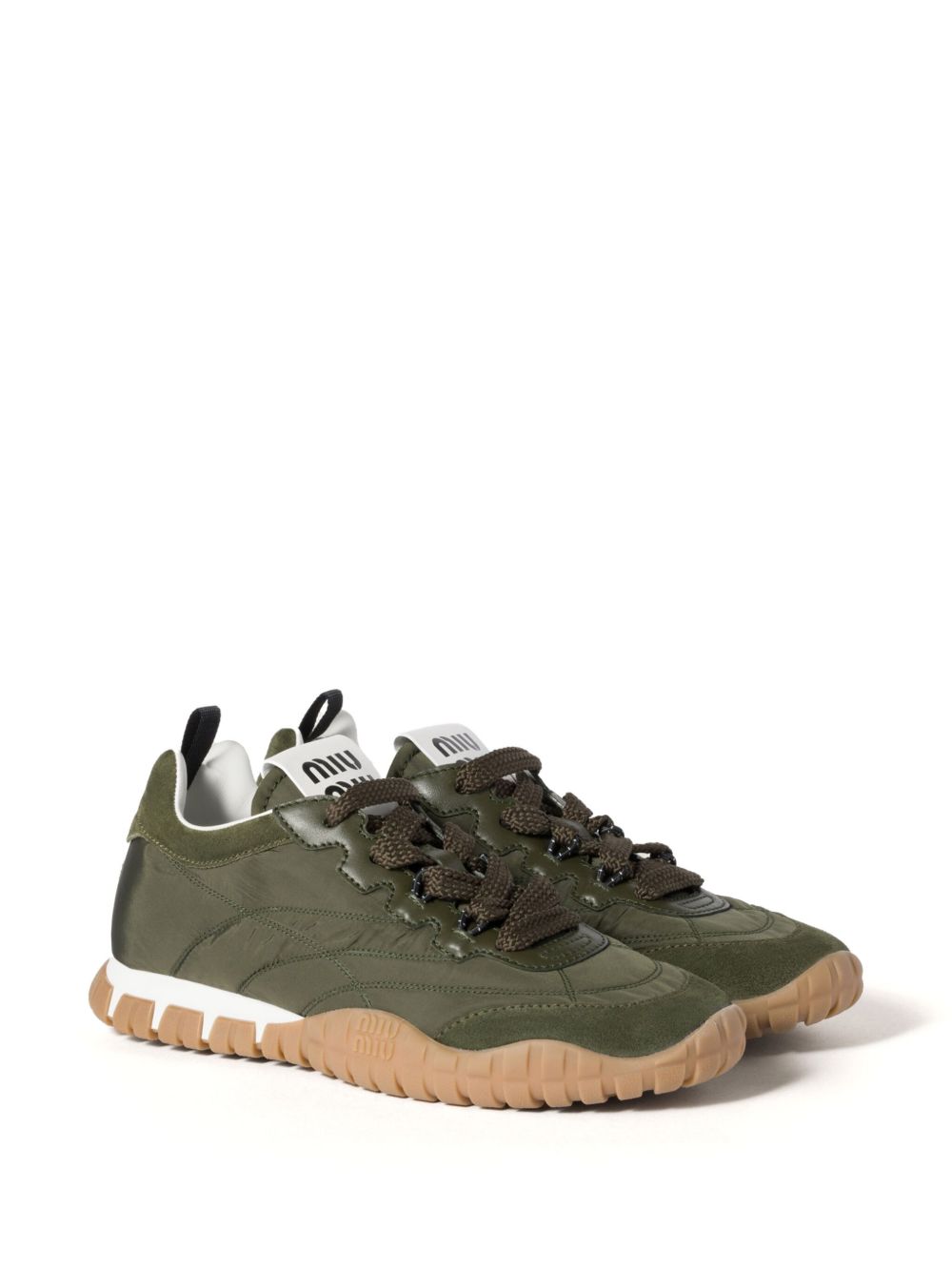 Miu Miu Tyre sneakers - Groen