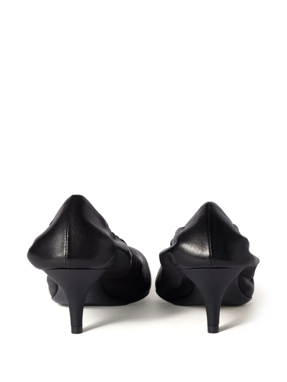 Miu leather pumps Black