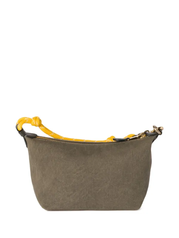 Miu Miu Gabardine Shoulder Bag | Green | FARFETCH