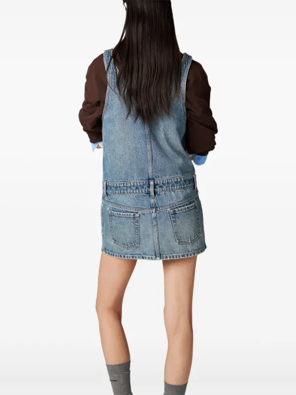 Miu Miu Denim Mini Dress | Blue | FARFETCH