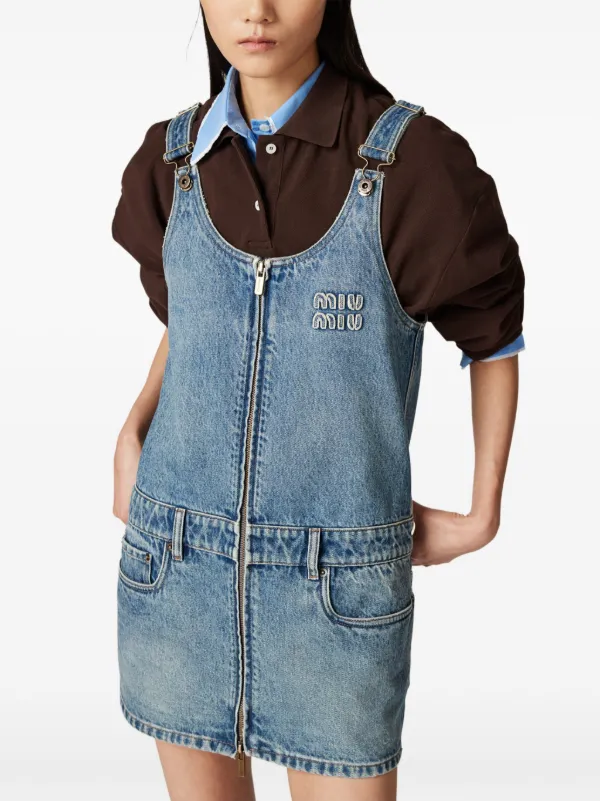 ワンピース MiuMiu | Denim dress GWA186_1226_F0008_S_231 MiuMiu | Denim dress GWA186_1226_F0008_S_231 (MiuMiu