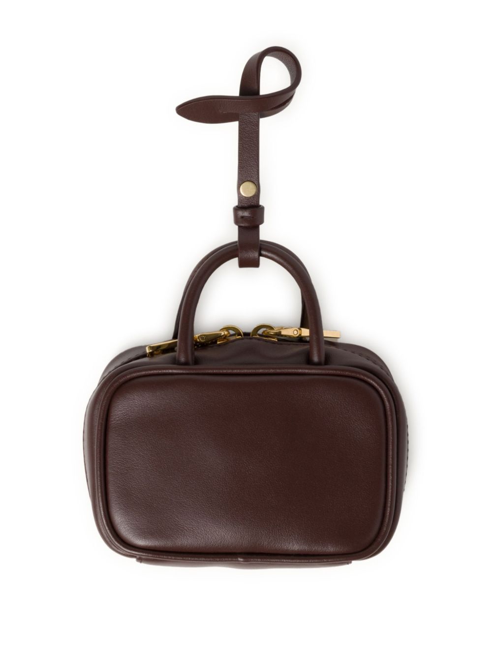 Miu Miu Leren buidel - F0NBL Brown