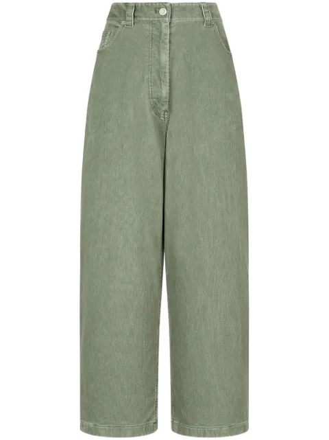 STUDIO TOMBOY corduroy wide-leg trousers