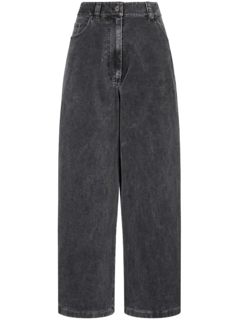 STUDIO TOMBOY corduroy wide-leg trousers