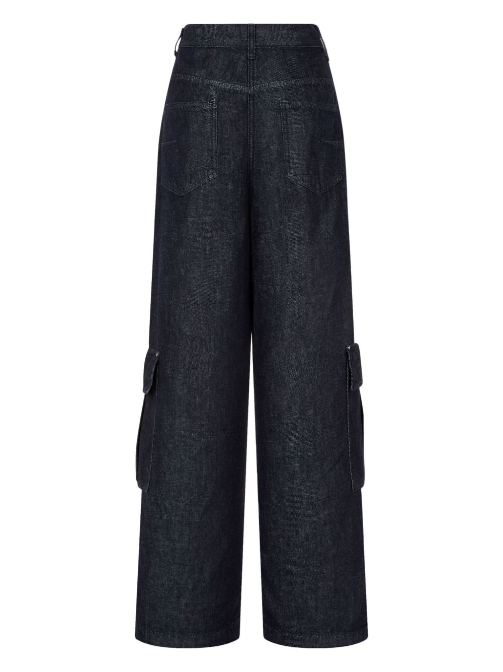 STUDIO TOMBOY wide-leg cargo jeans - Blauw