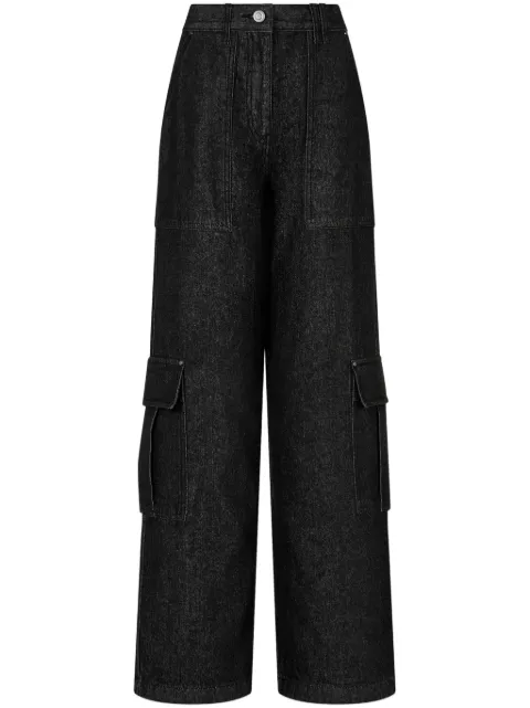 STUDIO TOMBOY jeans cargo con diseño ancho