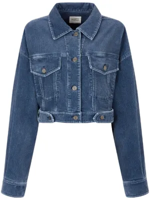 Polo Ralph Lauren クロップド デニムジャケット | ブルー | FARFETCH JP