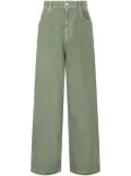 STUDIO TOMBOY high-waist corduroy pants - Green