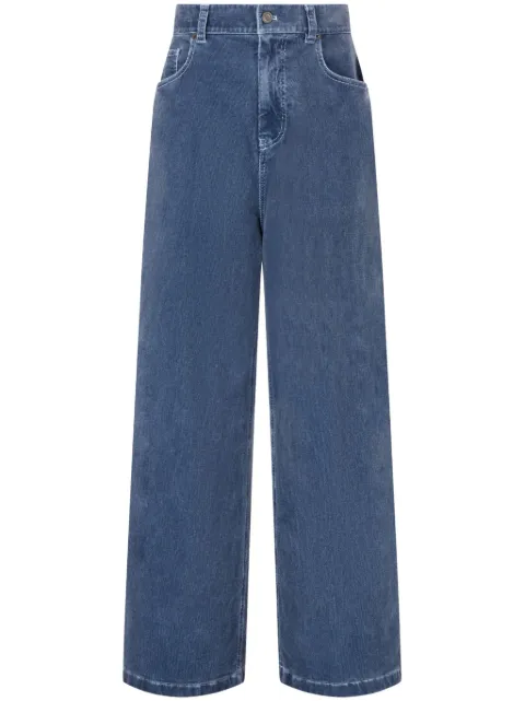 STUDIO TOMBOY pantalones de pana con tiro alto