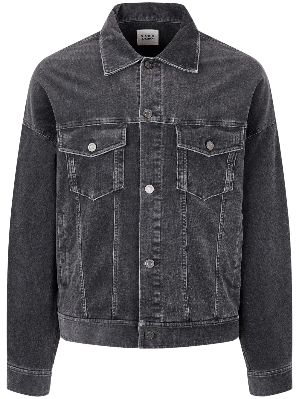 corduroy buttoned jacket