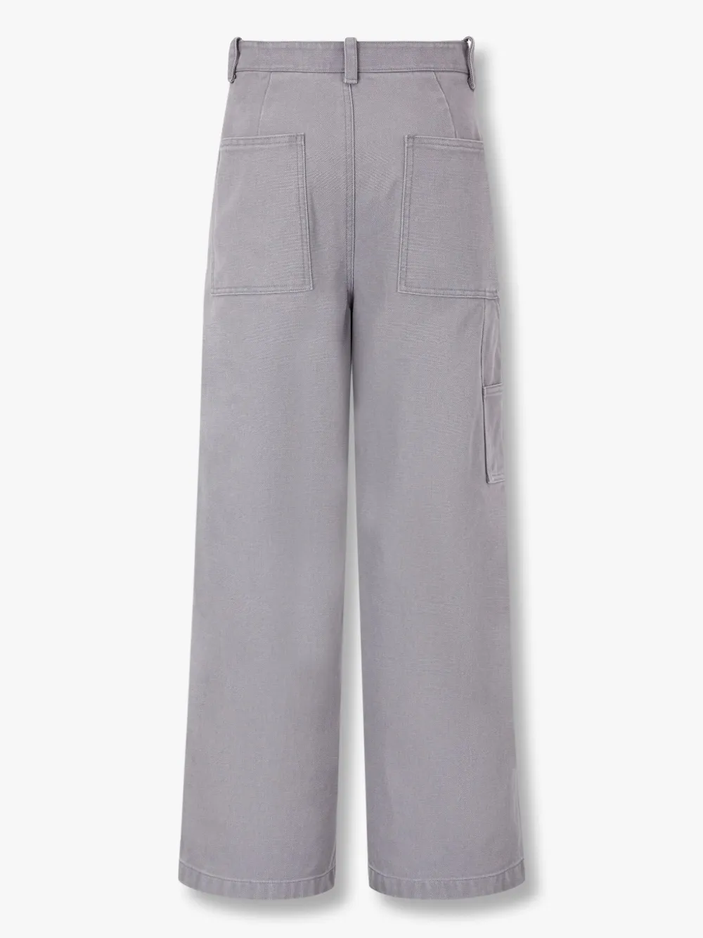 STUDIO TOMBOY cotton loose-fit trousers - Grijs