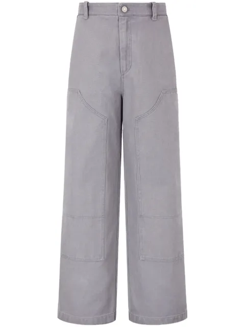 STUDIO TOMBOY cotton loose-fit trousers