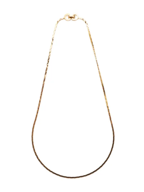 Collier en chaîne (années 2000) - Christian Dior Pre-Owned - Modalova