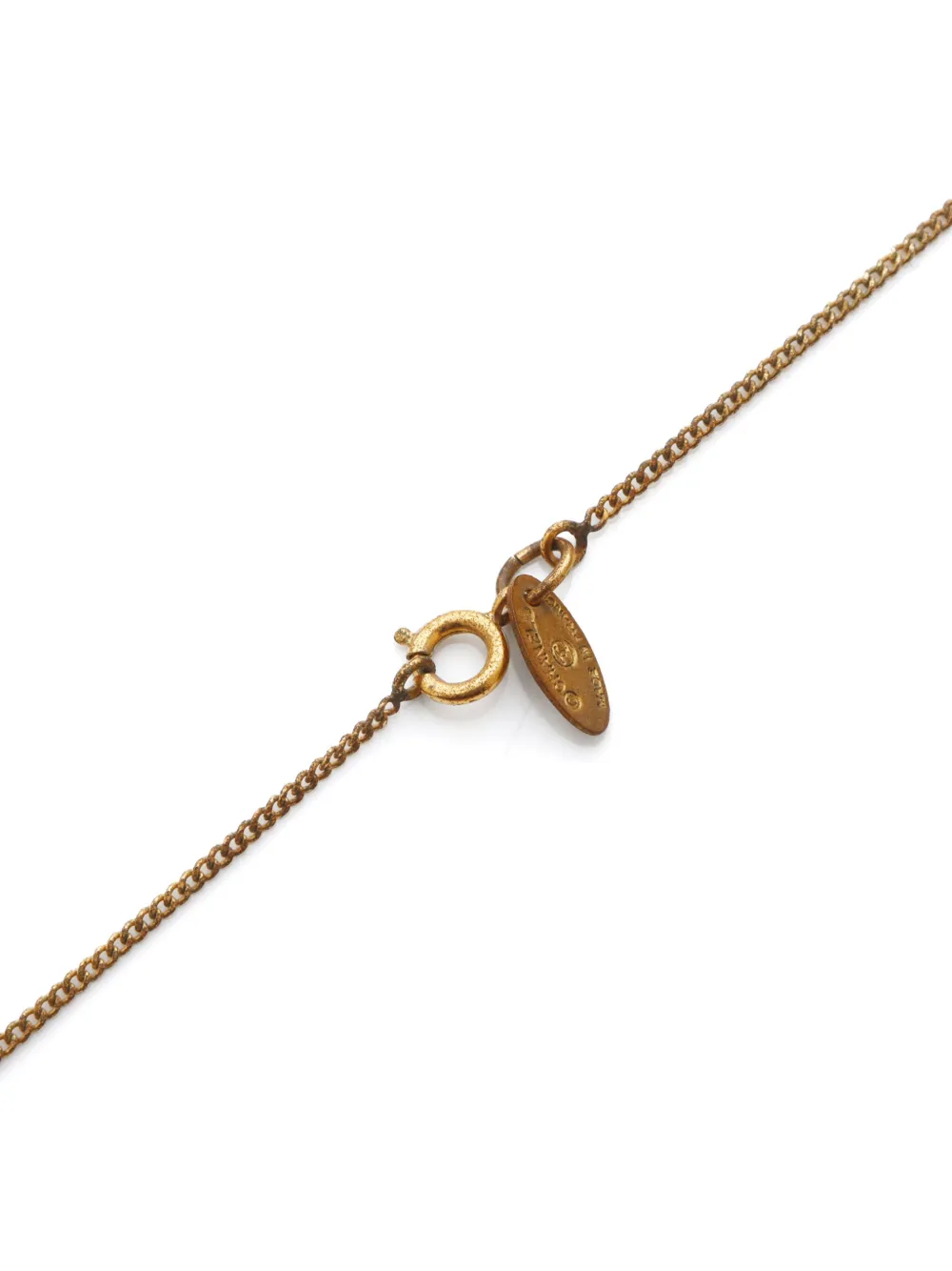 CHANEL Pre-Owned قلادة بشعار CC المميز 1981-1985 | Image 2