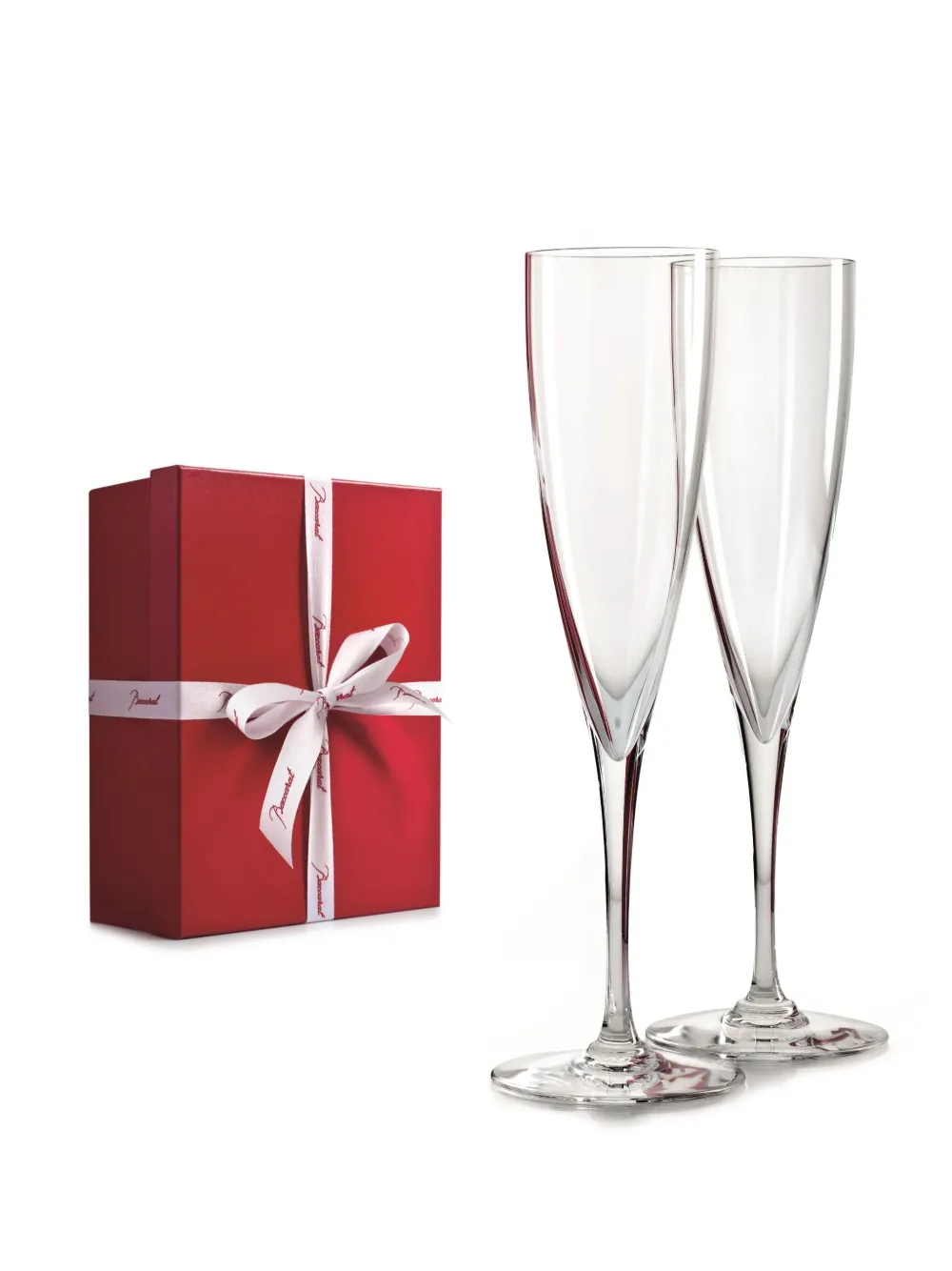 Baccarat Dom Perignon champagne flutes (set of two) | Glassware | Image 2