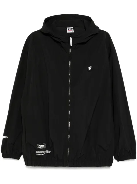 AAPE BY *A BATHING APE® logo hooded jacket