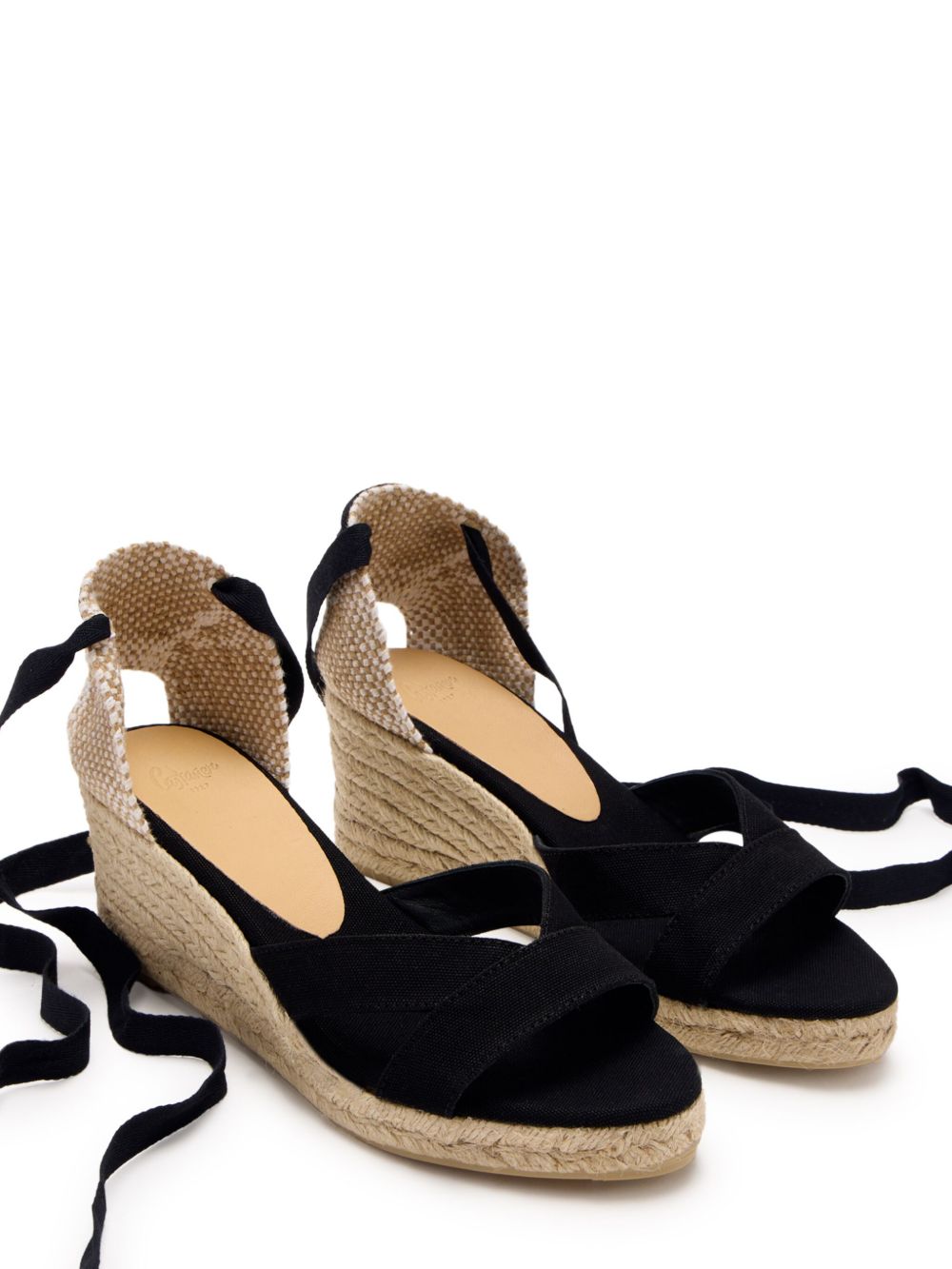 Castañer open-toe espadrilles Black