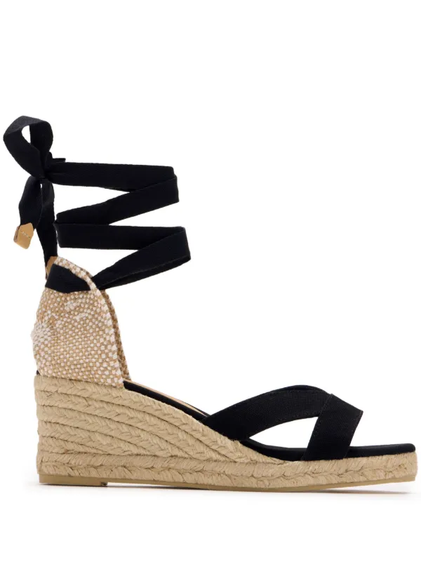 Castañer open-toe Espadrilles Black FARFETCH IN