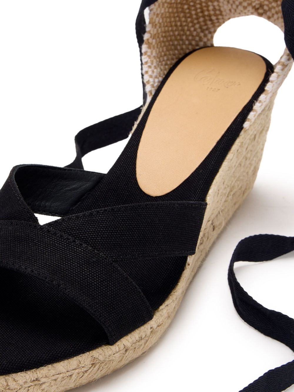 Castañer open-toe espadrilles Black