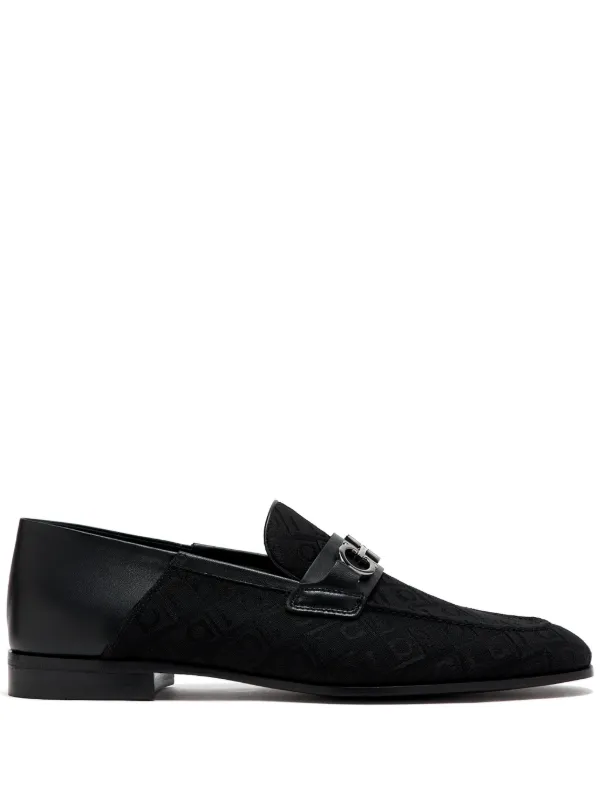 Ferragamo レザーローファー | ブラック | FARFETCH JP