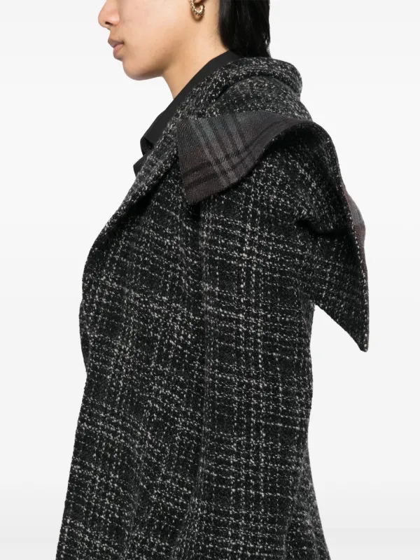 yohji yamamoto +NOIR ドレープカーディガン Yohji Yamamoto ドレープ カーディガン | ブラック | FARFETCH JP