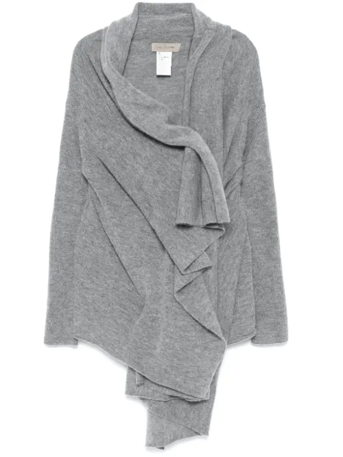 Cardigan à design asymétrique - Yohji Yamamoto - Modalova