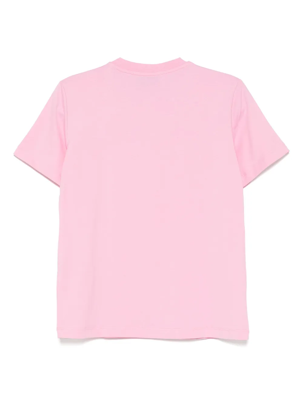 MSGM T-shirt met geborduurd logo - Roze