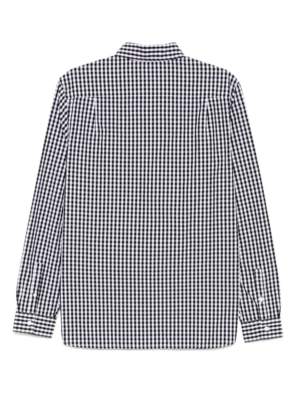 Fred Perry Overhemd met gingham ruit - Zwart