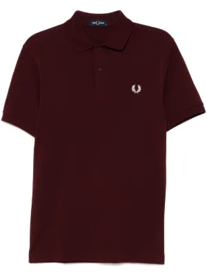Comme Des Garçons Shirt x Fred Perry logo-embroidered Polo Shirt